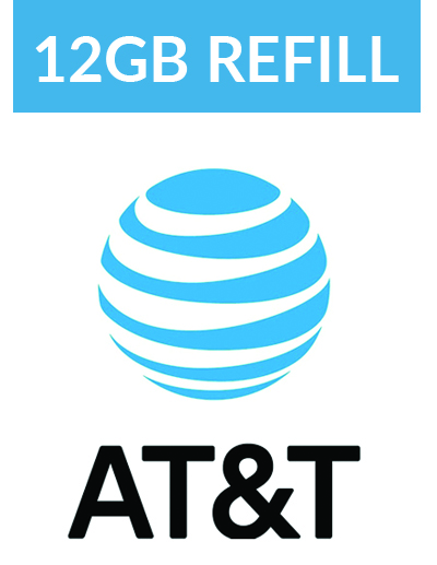 AT&T 12GB REFILL