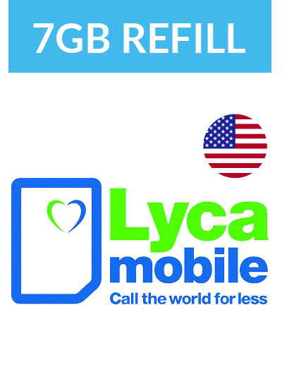 7GB Lyca Refill